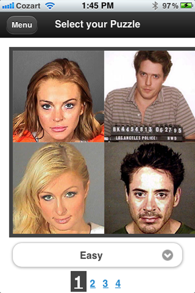 Screenshot Celebrity Mug Shots the Game Screenshot Celebrity Mug Shots the Game